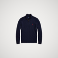 Polo Ralph Lauren Cable-Knit Quarter-Zip Jumper Save to Wishlist "Hunter Navy"