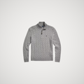 Polo Ralph Lauren Cable-Knit Quarter-Zip Jumper Save to Wishlist "Fawn Grey Heather"
