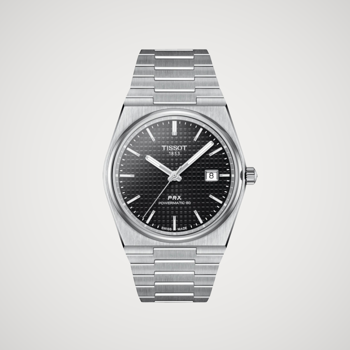 Relógio Tissot Prx Powermatic 80 Preto T137.407.11.051.00 40mm
