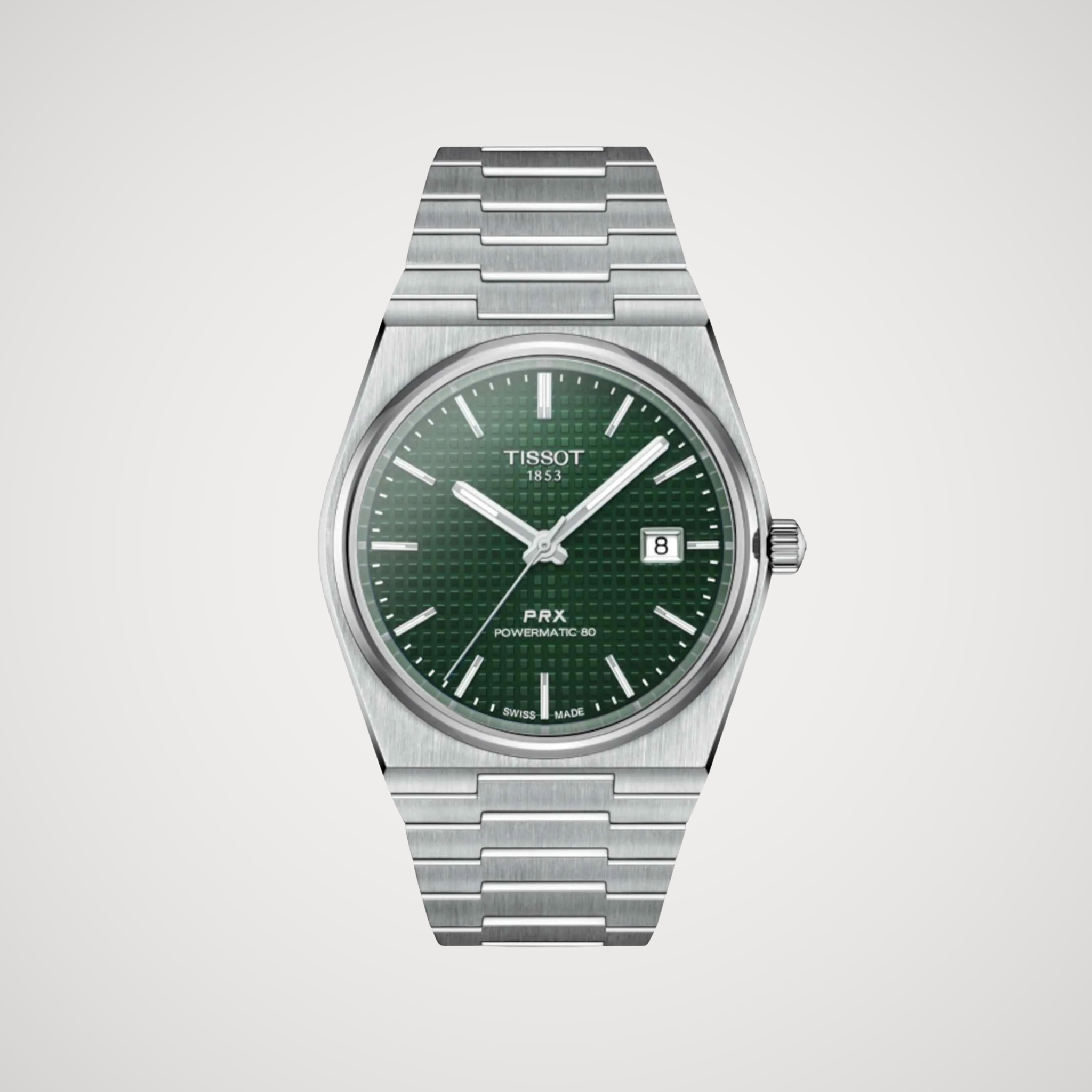 Relógio Tissot Prx Powermatic 80 Verde T137.407.11.091.00 40mm