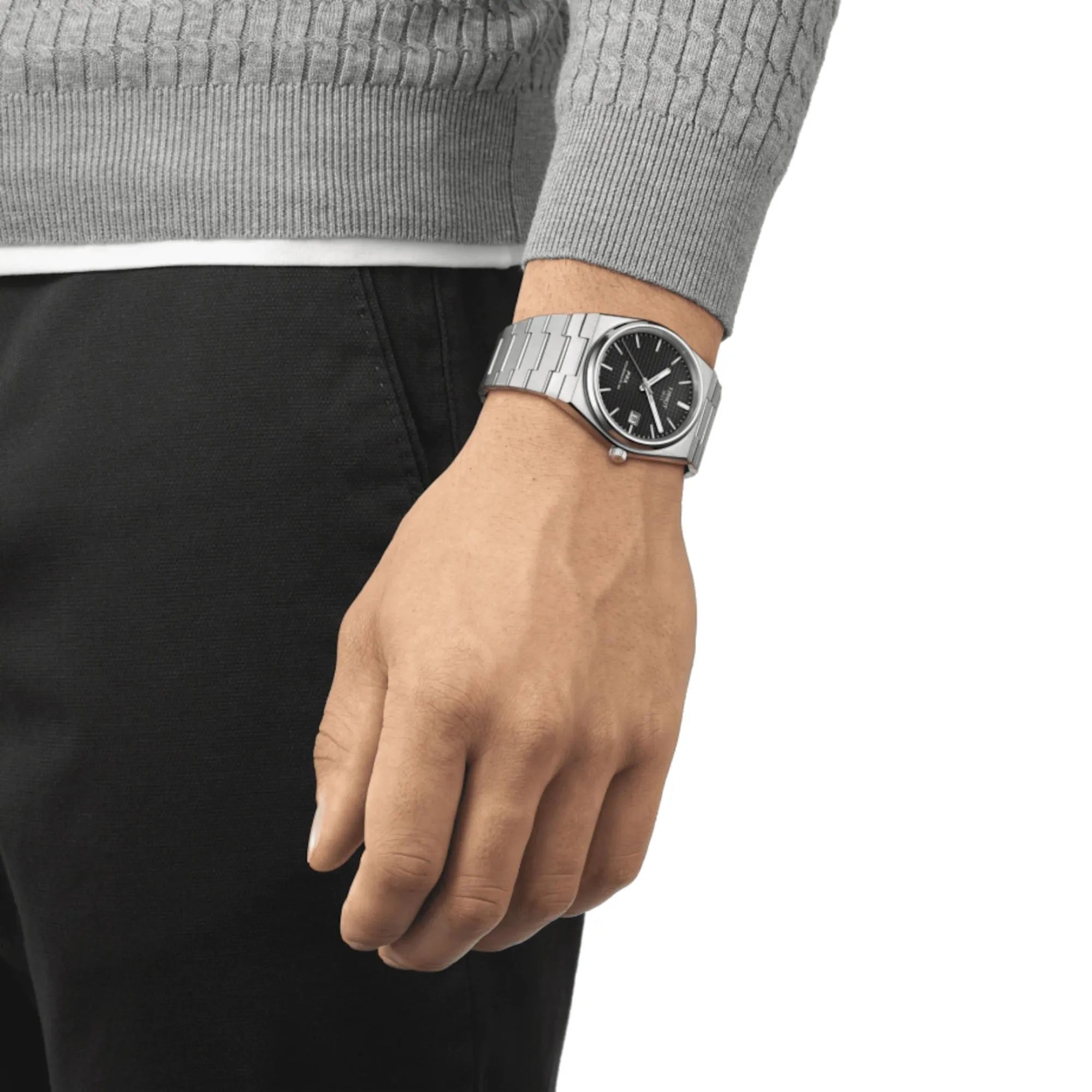 Relógio Tissot Prx Powermatic 80 Preto T137.407.11.051.00 40mm