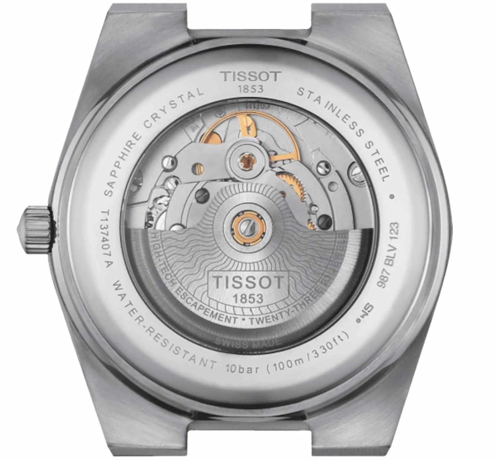 Relógio Tissot Prx Powermatic 80 Verde T137.407.11.091.00 40mm