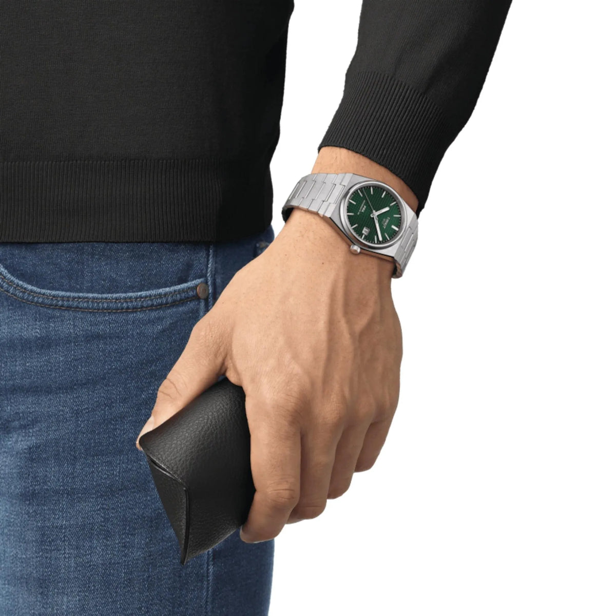 Relógio Tissot Prx Powermatic 80 Verde T137.407.11.091.00 40mm