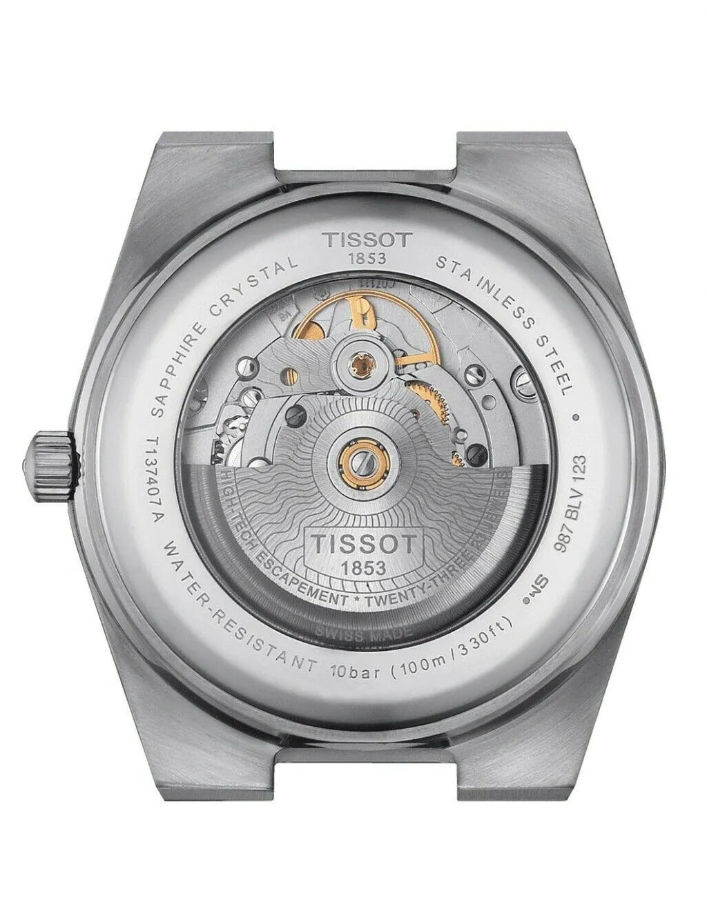 Relógio Tissot PRX Powermatic 80 Automático Azul T137.407.11.041.00 40mm