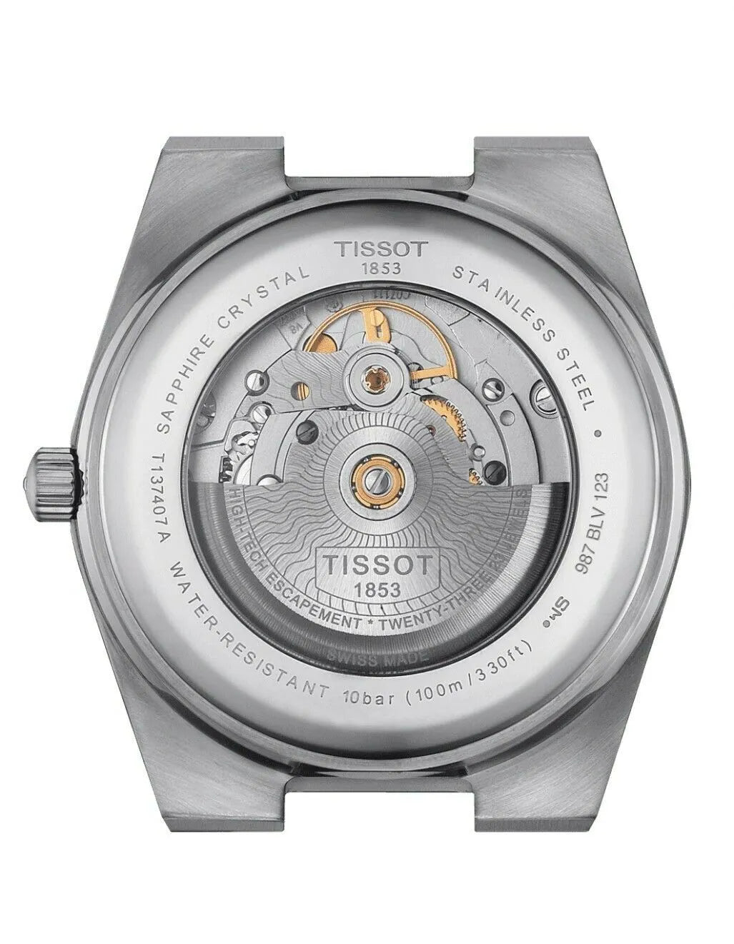 Relógio Tissot PRX Powermatic 80 Automático Azul T137.407.11.041.00 40mm